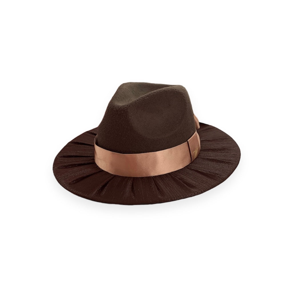 Coffee Fedora Hat