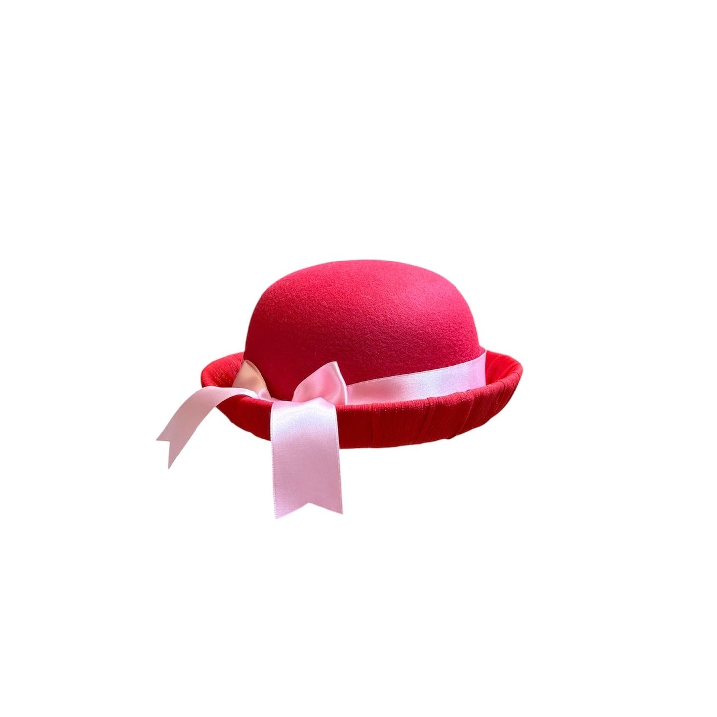 Rouge Bowler Hat