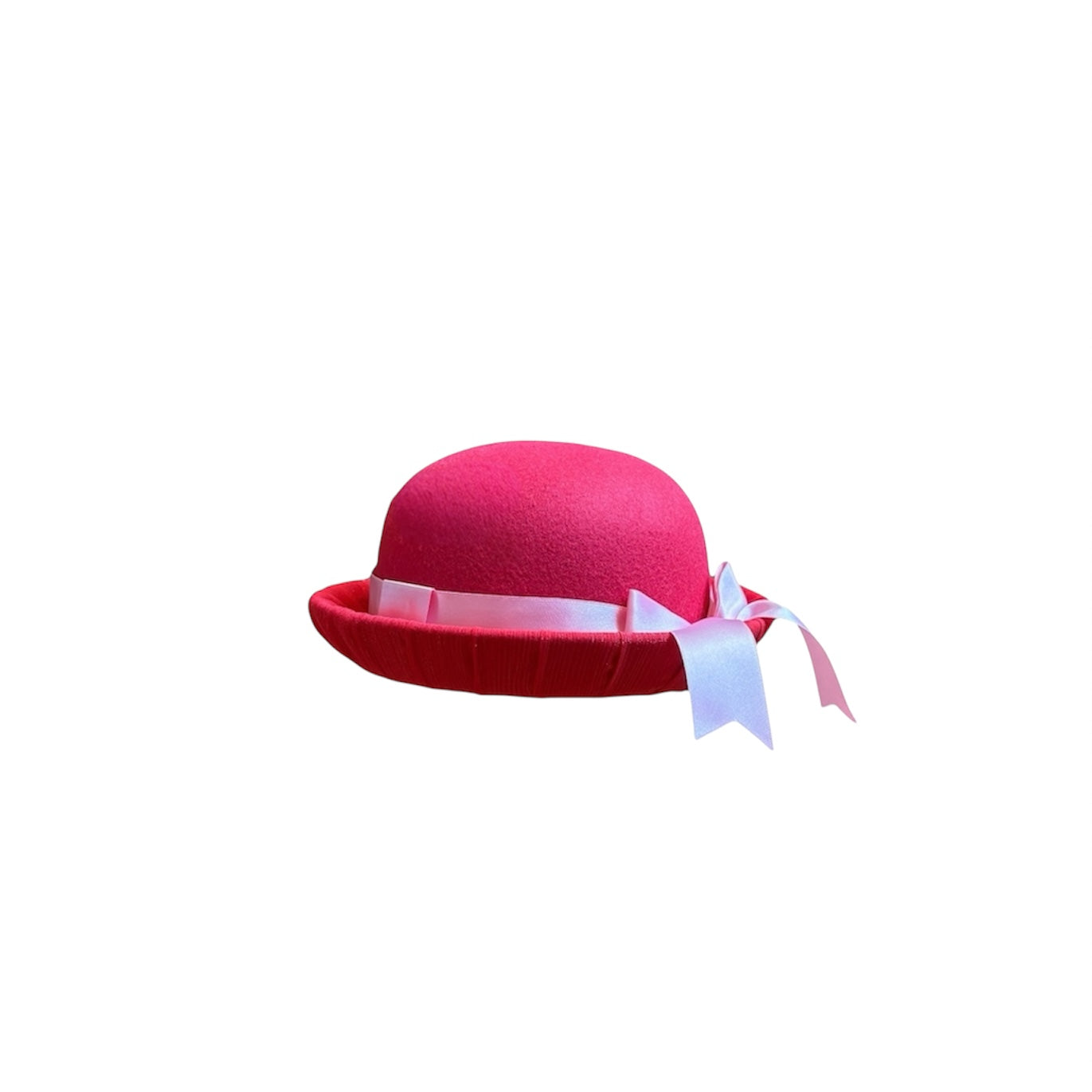 Rouge Bowler Hat