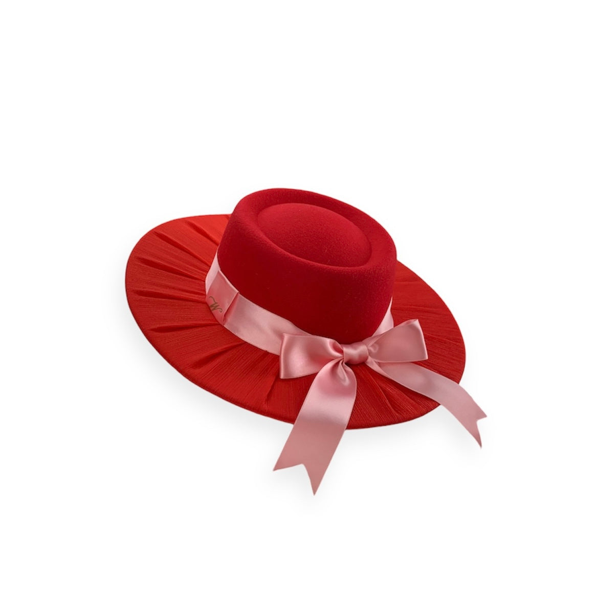 Ruby Boater Hat