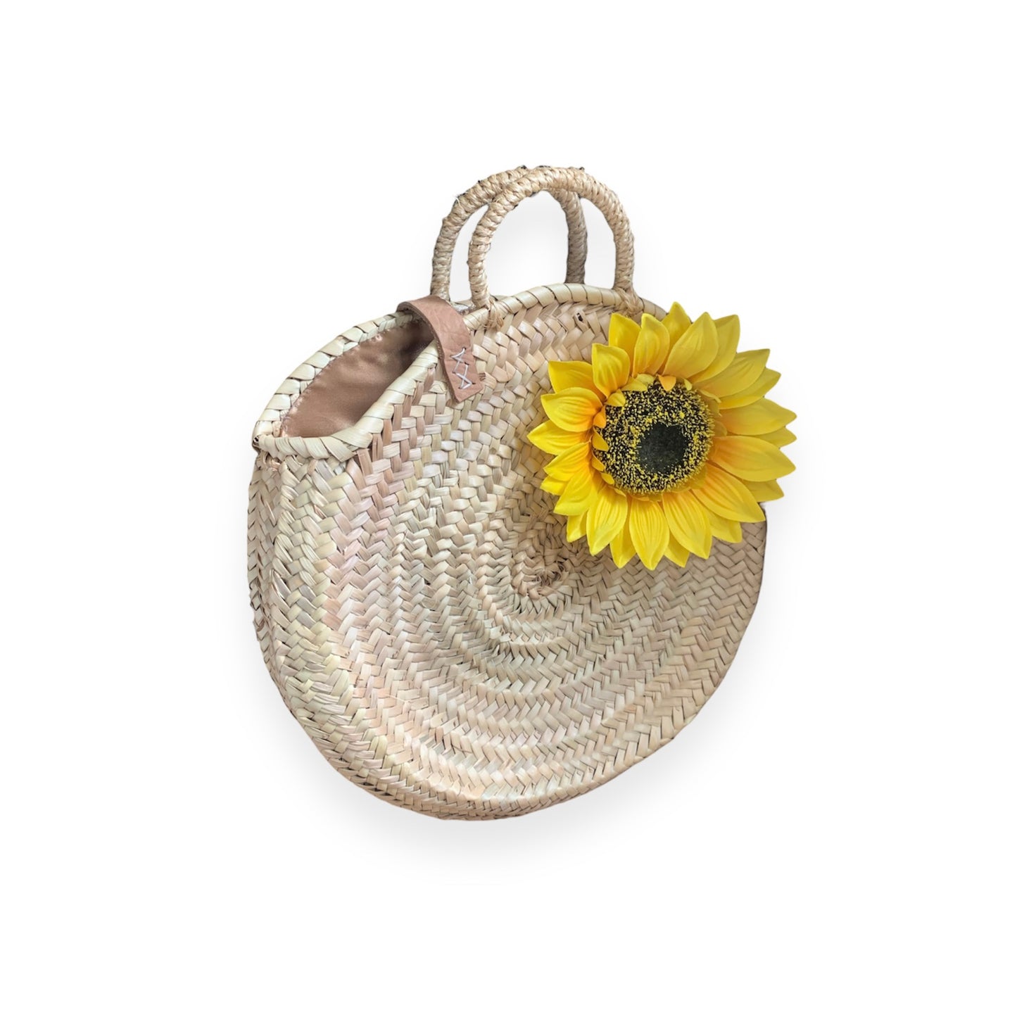 Sunflower Straw Summer Bag